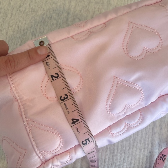 Pink Heart Patterned Pouch - Picture 13 of 13